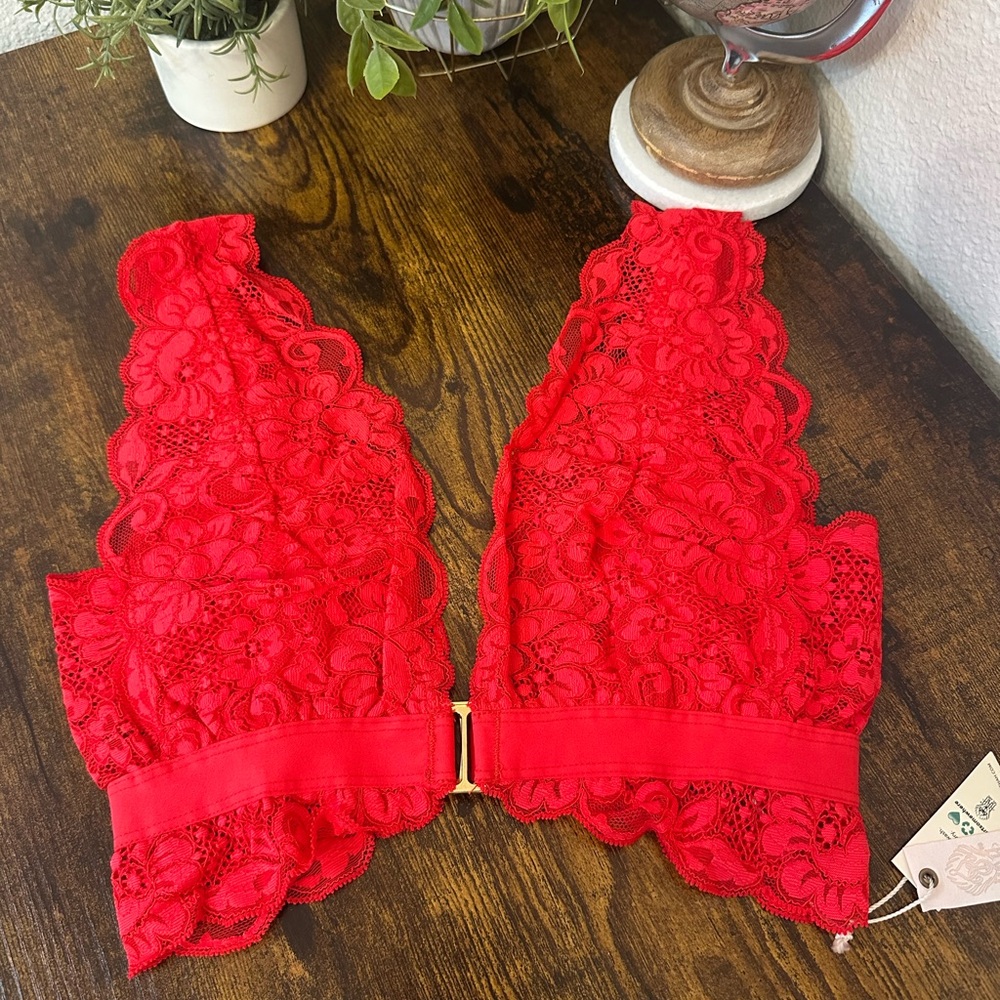 We are HAH Got ur Back bra in Siren Red